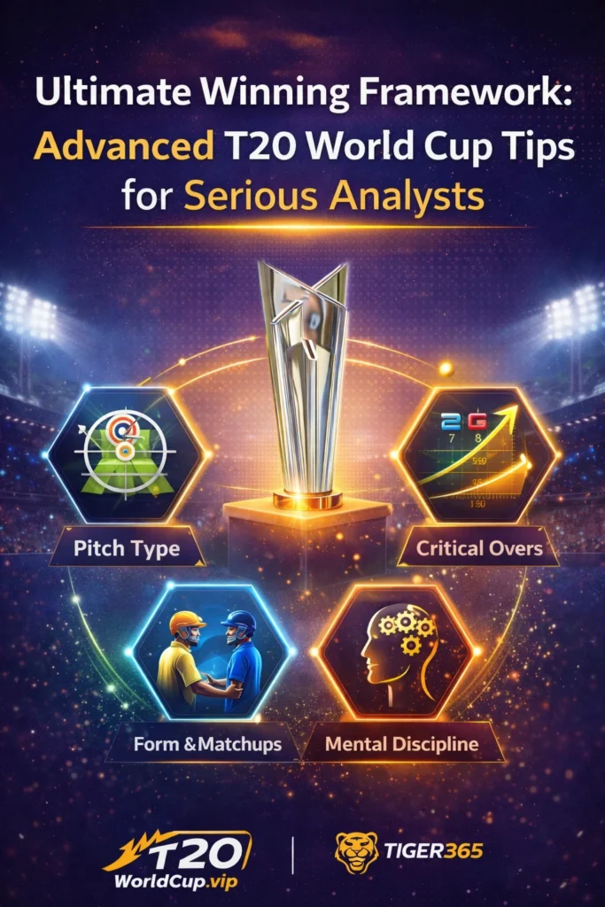 Ultimate Winning Framework with Advanced T20 World Cup Tips for Serious Analysts