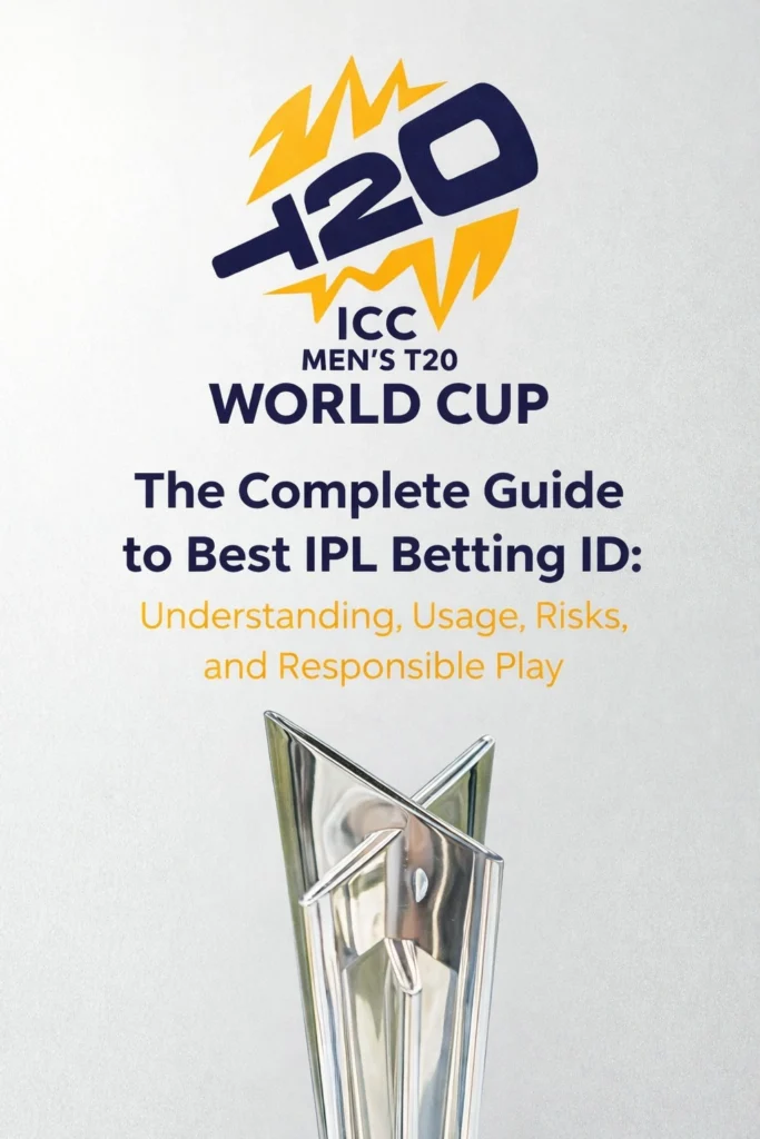 Best IPL Betting ID complete guide with cricket trophy and T20 style logo