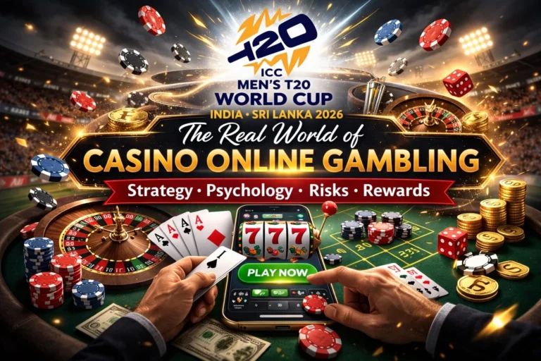 Title: The Real World of Casino Online Gambling: Strategy, Psychology, Risks, and Rewards