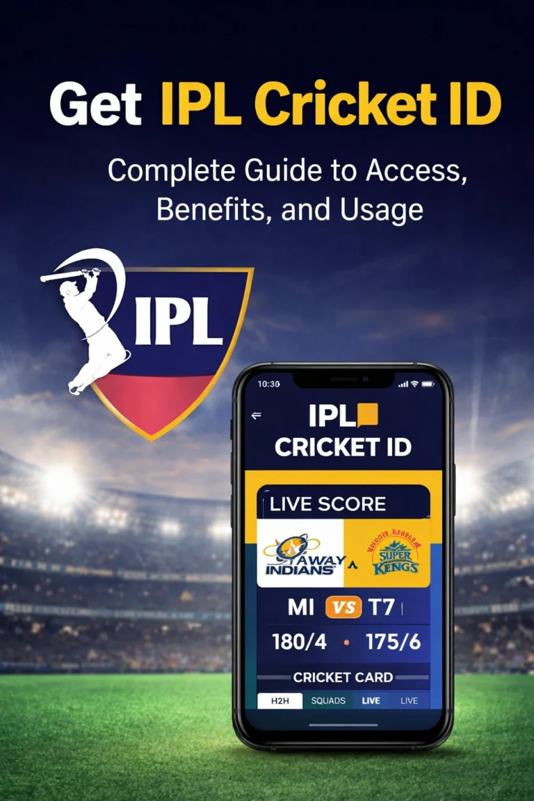 Get IPL Cricket ID – Complete Guide to Access, Benefits, and Usage