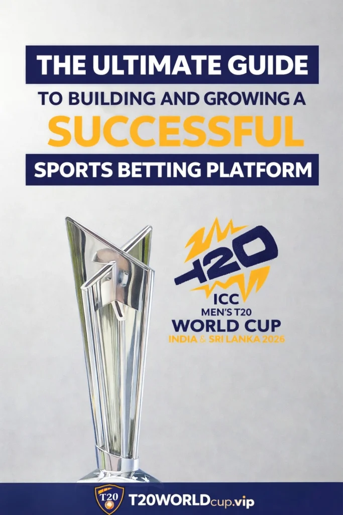 Ultimate Guide to Building and Growing a Successful Sports Betting Platform with T20 World Cup 2026 trophy and T20WorldCup.vip logo