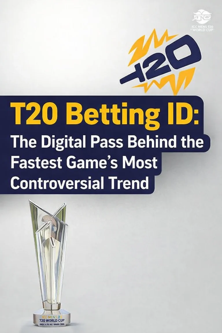T20 Betting ID: The Digital Pass Behind the Fastest Game’s Most Controversial Trend