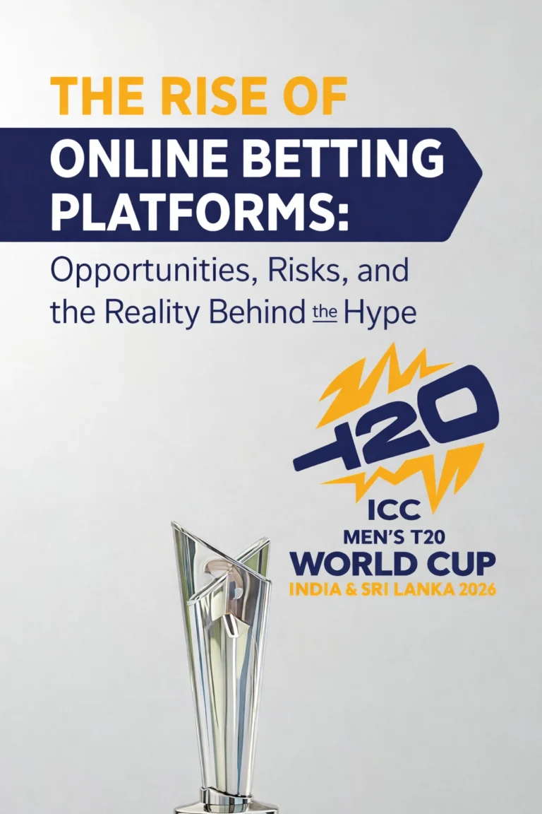 The Rise of Online Betting Platforms: Opportunities, Risks, and the Reality Behind the Hype