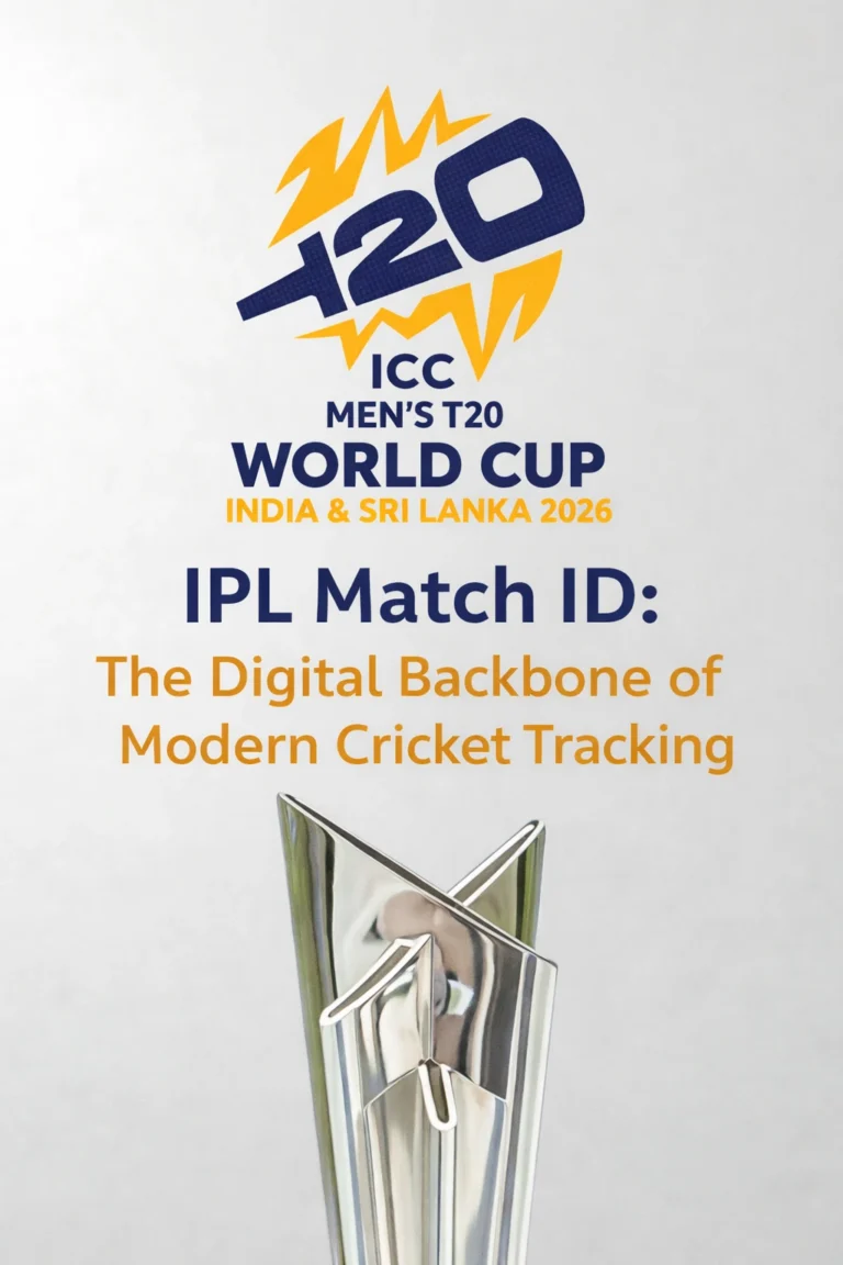 IPL Match ID: The Digital Backbone of Modern Cricket Tracking
